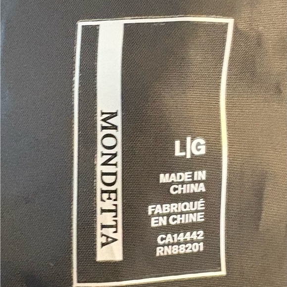 Mondetta Black Quilted Hooded Jacket - Picture 8 of 9